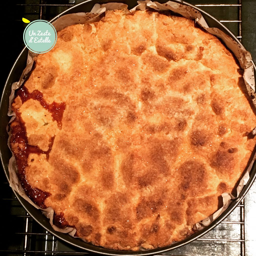 Votre tarte tatin poires chocolat prête à être démoulée