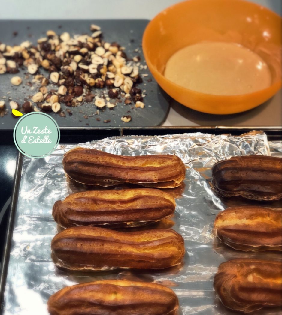 éclairs au café sans lactose