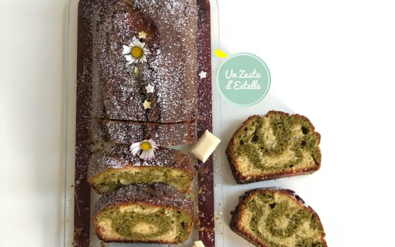 CAKE MARBRÉ THÉ MATCHA ET VANILLE - SANS GLUTEN – Anatae