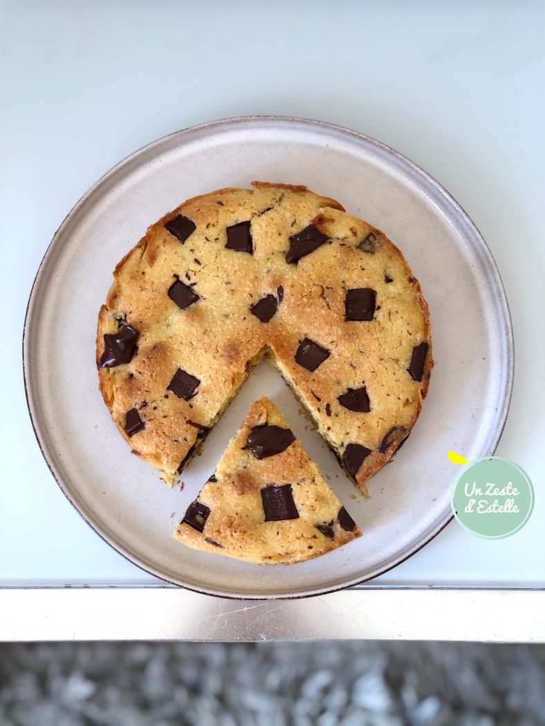 Cookie géant aux pépites de chocolat