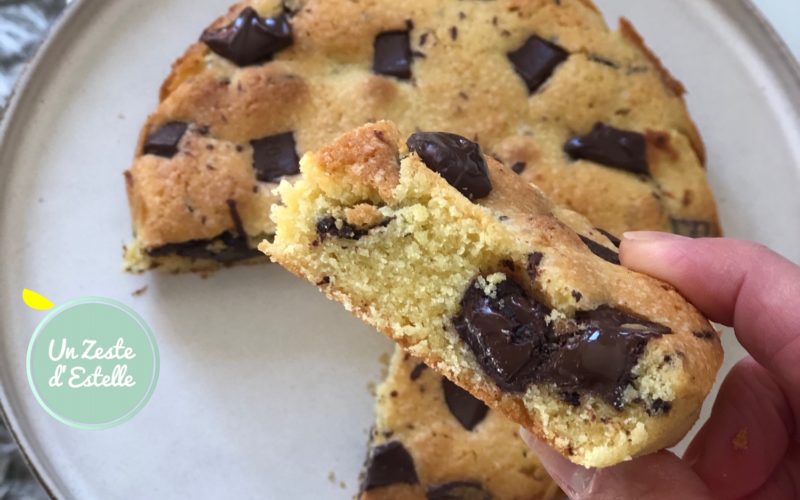 Cookie géant aux pépites de chocolat