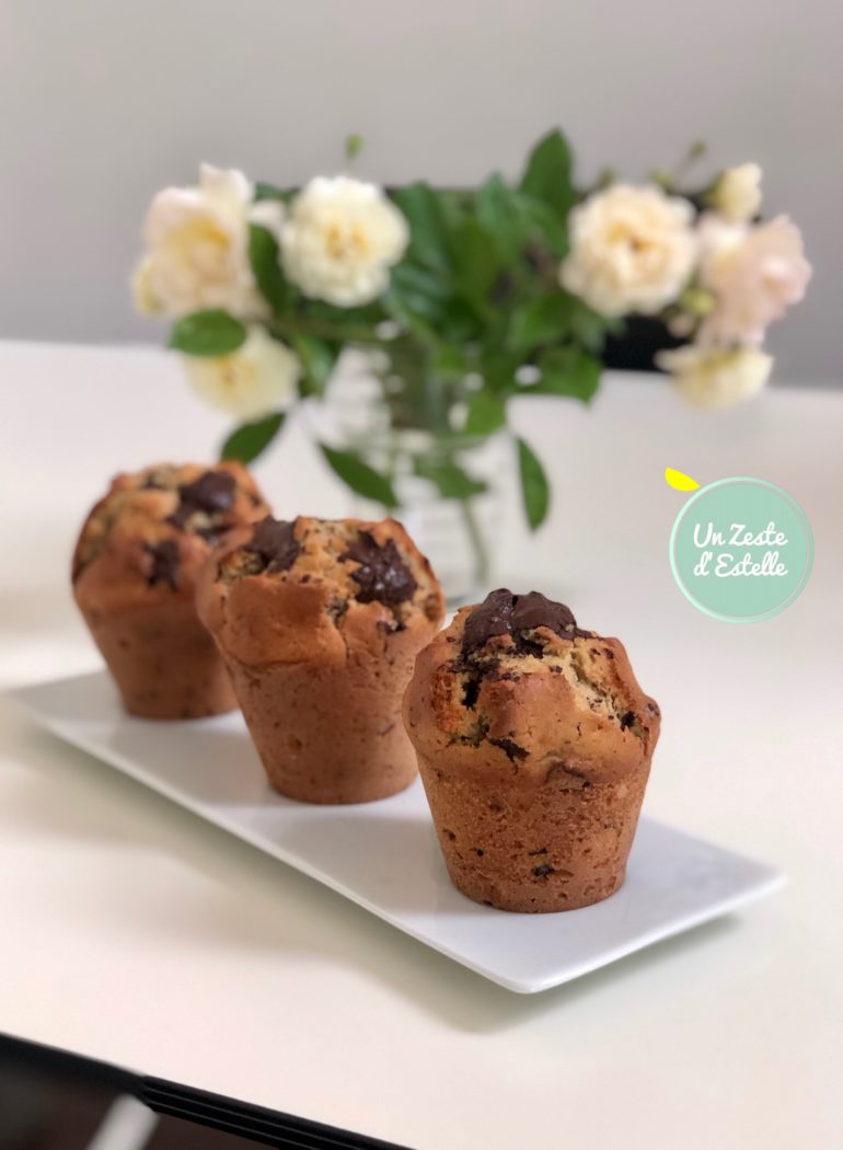 Muffins chocolat noisettes