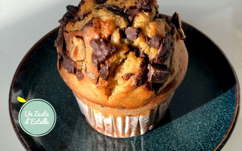 Muffins chocolat noisettes
