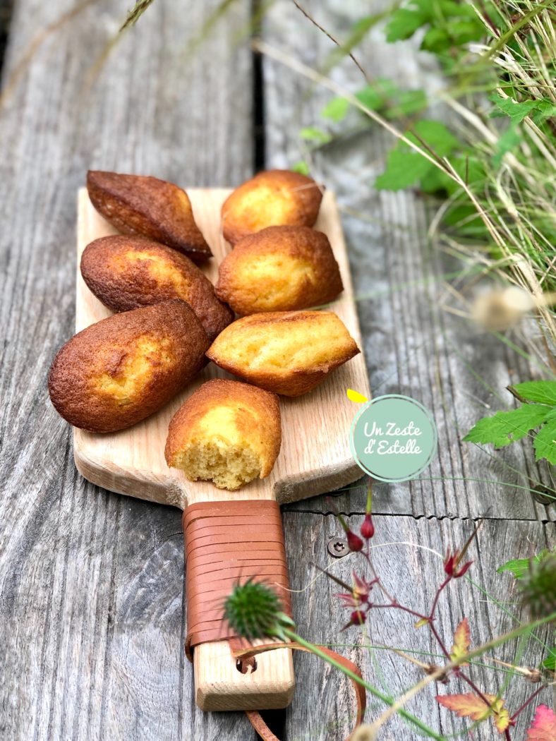 Madeleines légères à la vanille