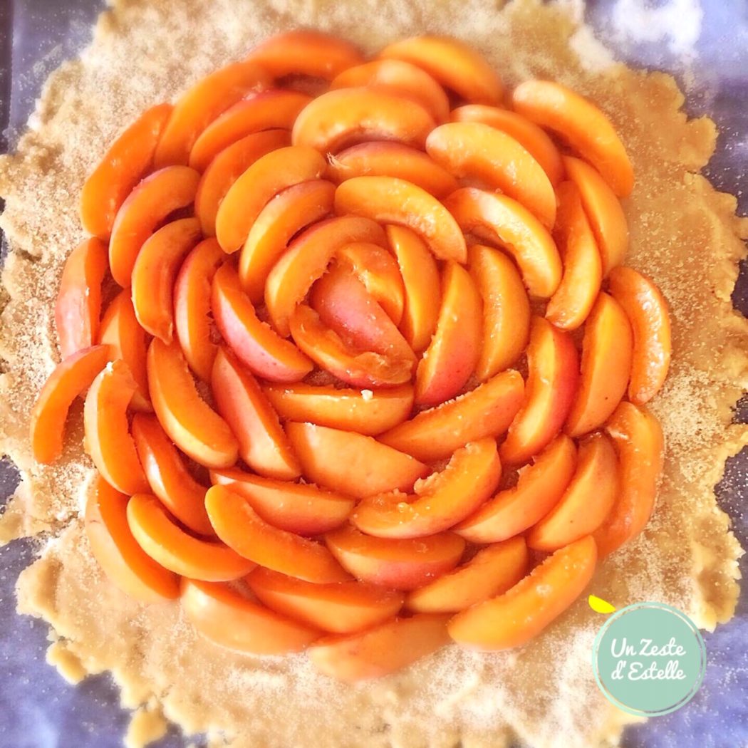 Tarte rustique aux abricots