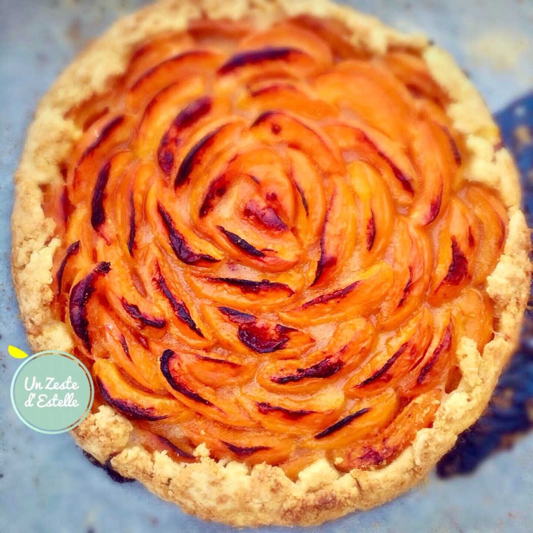 Tarte rustique aux abricots