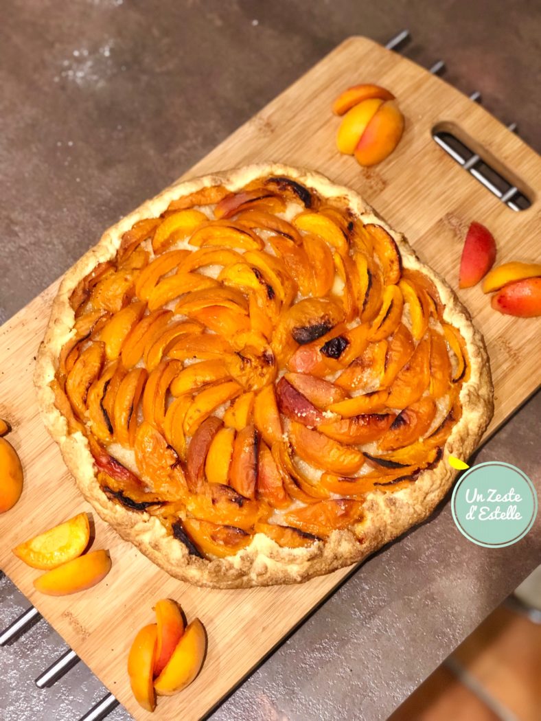 Tarte rustique aux abricots