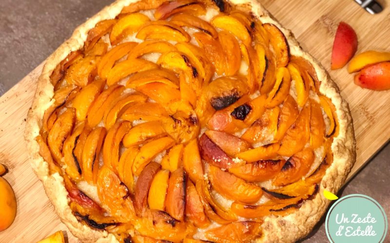 Tarte rustique aux abricots