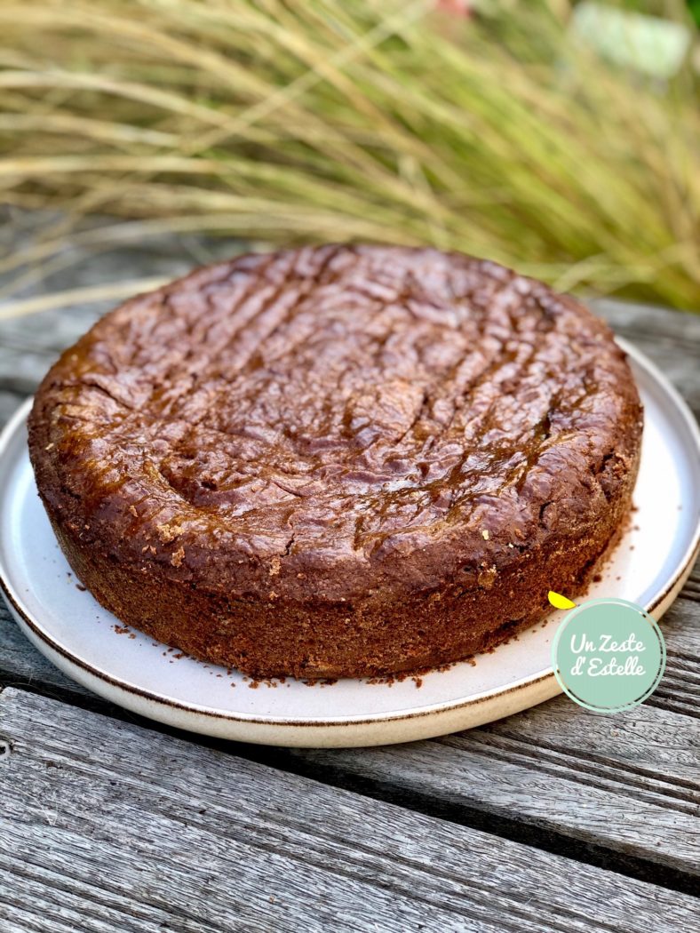 Gâteau basque au chocolat