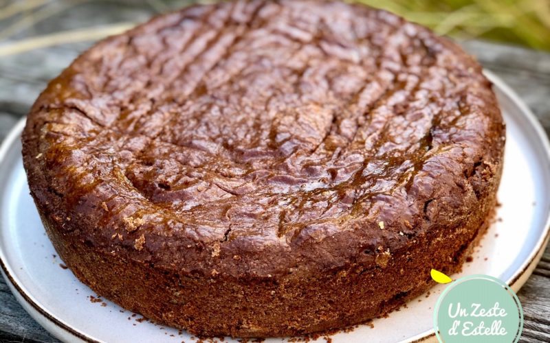 Gâteau basque au chocolat