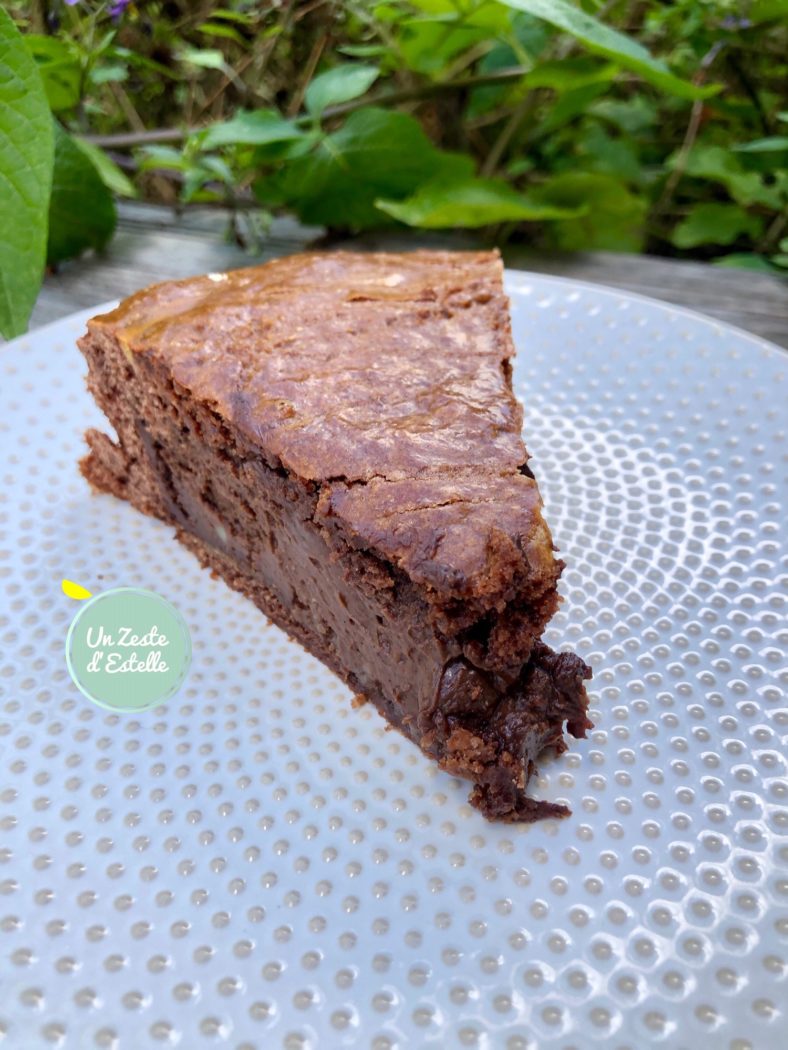 Gâteau basque au chocolat