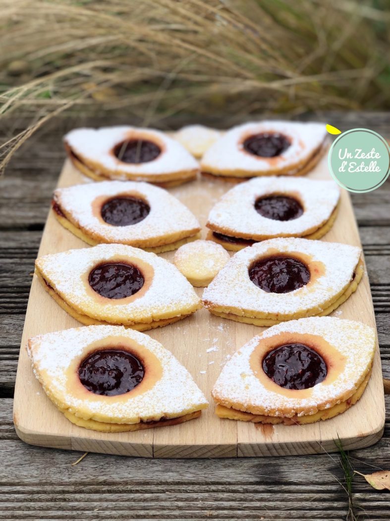 Barquettes à la confiture de framboise